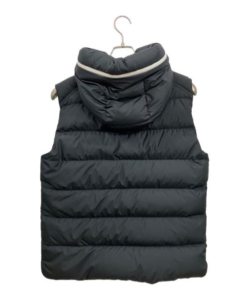 MONCLER（モンクレール）MONCLER (モンクレール) ダウンベスト ブラウン サイズ:2の古着・服飾アイテム