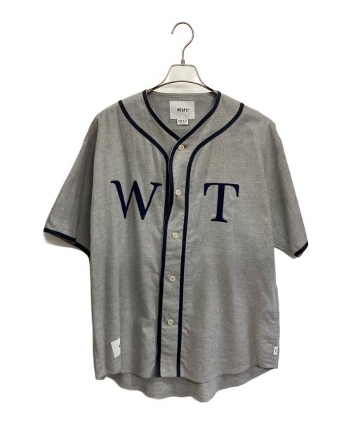 WTAPS（ダブルタップス）WTAPS (ダブルタップス) ベースボールシャツ グレー サイズ:02の古着・服飾アイテム