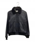 Rags McGREGOR×N.HOOLYWOODラグスマックレガー×エヌ ハリウッド）の古着「レザージャケット」｜ブラック