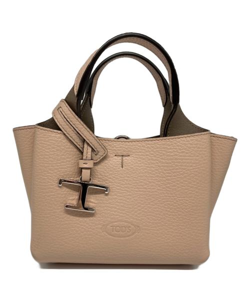 TOD'S（トッズ）TOD'S (トッズ) 2WAYバッグ ベージュ サイズ:マイクロの古着・服飾アイテム