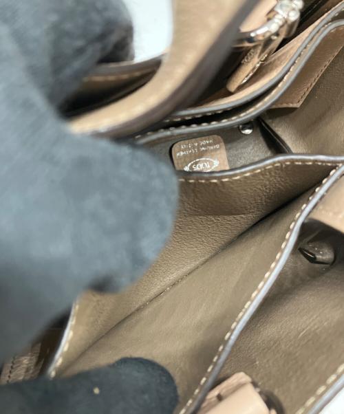 TOD'S（トッズ）TOD'S (トッズ) 2WAYバッグ ベージュ サイズ:マイクロの古着・服飾アイテム