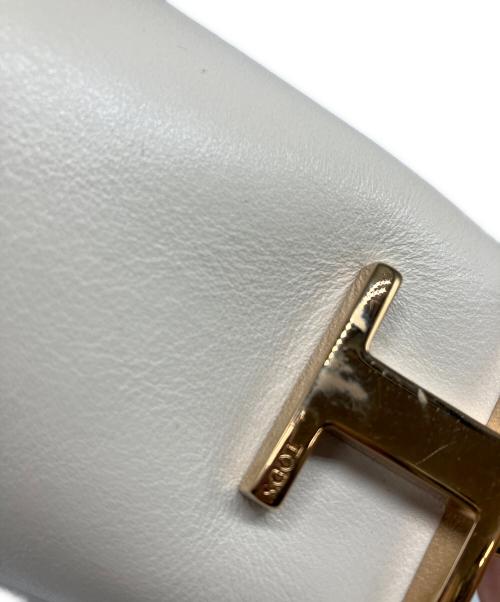 TOD'S（トッズ）TOD'S (トッズ) 2WAYメッセンジャーバッグ アイボリーの古着・服飾アイテム