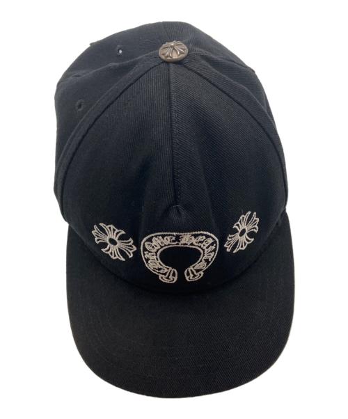 CHROME HEARTS（クロムハーツ）CHROME HEARTS (クロムハーツ) キャップ ブラックの古着・服飾アイテム
