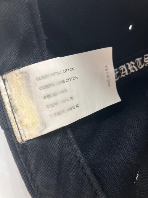 CHROME HEARTS（クロムハーツ）CHROME HEARTS (クロムハーツ) キャップ ブラックの古着・服飾アイテム