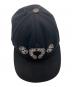 中古・古着 CHROME HEARTS (クロムハーツ) キャップ ブラック：80000円