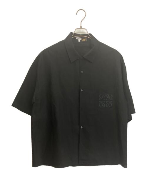 LOEWE（ロエベ）LOEWE (ロエベ) 半袖シャツ ブラック サイズ:Mの古着・服飾アイテム