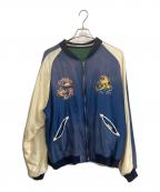 goldゴールド）の古着「スカジャン」｜ブルー