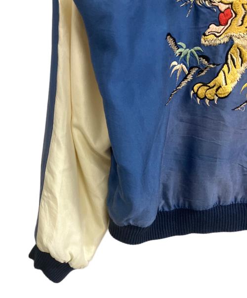 gold（ゴールド）gold (ゴールド) スカジャン ブルー サイズ:Lの古着・服飾アイテム
