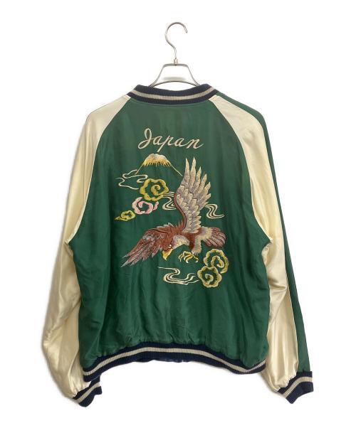 gold（ゴールド）gold (ゴールド) スカジャン ブルー サイズ:Lの古着・服飾アイテム