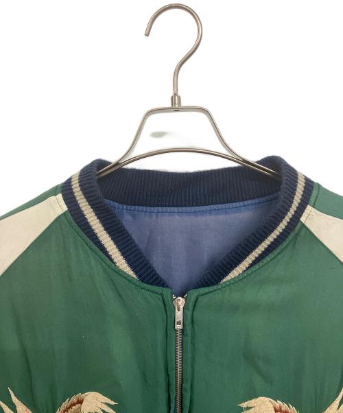 gold（ゴールド）gold (ゴールド) スカジャン ブルー サイズ:Lの古着・服飾アイテム