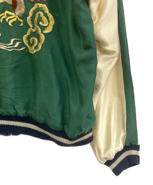 gold（ゴールド）gold (ゴールド) スカジャン ブルー サイズ:Lの古着・服飾アイテム