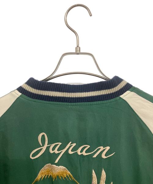 gold（ゴールド）gold (ゴールド) スカジャン ブルー サイズ:Lの古着・服飾アイテム