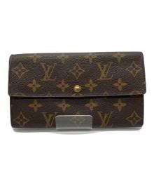 LOUIS VUITTON（ルイ ヴィトン）の古着「長財布」｜ブラウン