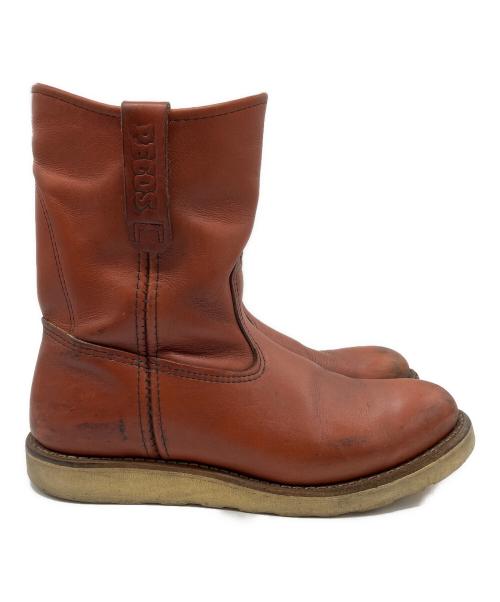 RED WING（レッドウィング）RED WING (レッドウィング) ペコスブーツ ブラウン サイズ:27.0の古着・服飾アイテム