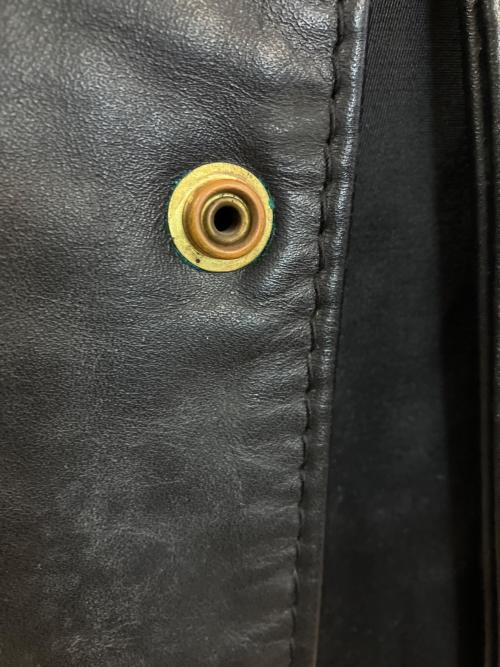 Langlitz Leathers（ラングリッツレザー）Langlitz Leathers (ラングリッツレザー) レザーベスト ブラック サイズ:42の古着・服飾アイテム