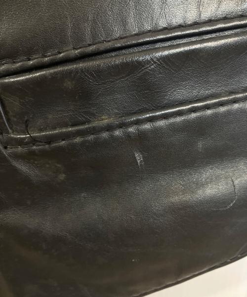 Langlitz Leathers（ラングリッツレザー）Langlitz Leathers (ラングリッツレザー) レザーベスト ブラック サイズ:42の古着・服飾アイテム