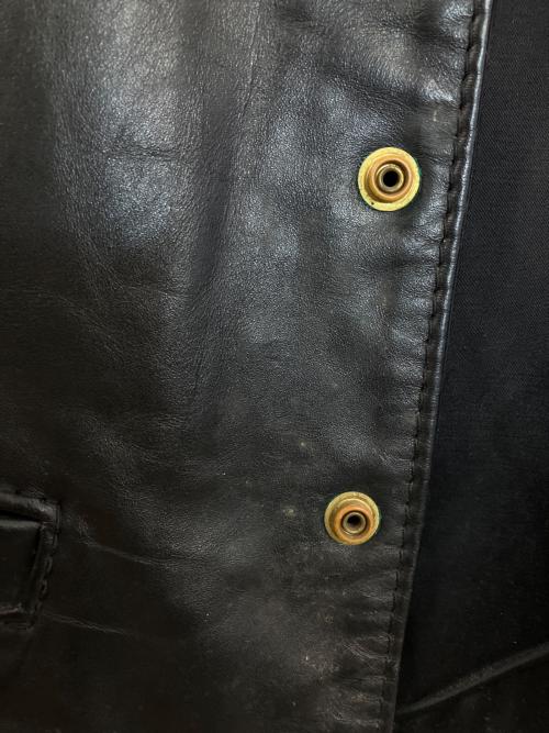 Langlitz Leathers（ラングリッツレザー）Langlitz Leathers (ラングリッツレザー) レザーベスト ブラック サイズ:42の古着・服飾アイテム