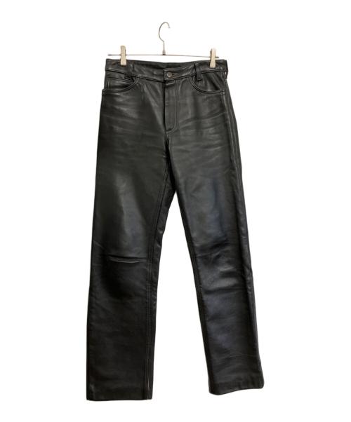 VANSON（バンソン）VANSON (バンソン) レザーパンツ ブラック サイズ:31の古着・服飾アイテム