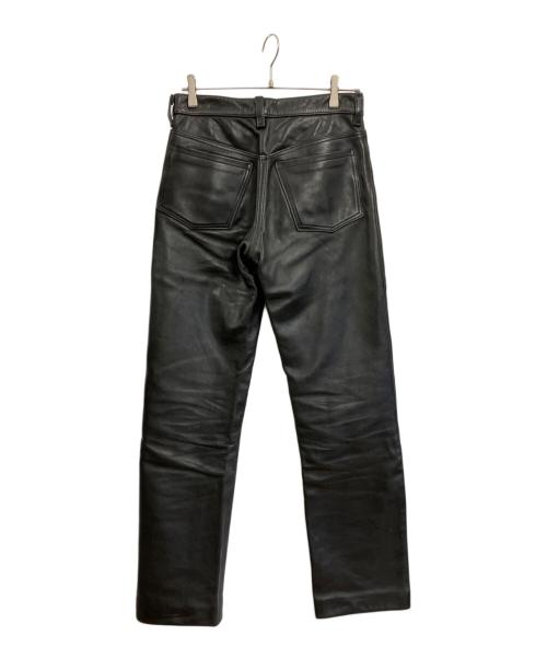 VANSON（バンソン）VANSON (バンソン) レザーパンツ ブラック サイズ:31の古着・服飾アイテム
