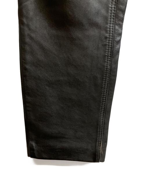 VANSON（バンソン）VANSON (バンソン) レザーパンツ ブラック サイズ:31の古着・服飾アイテム