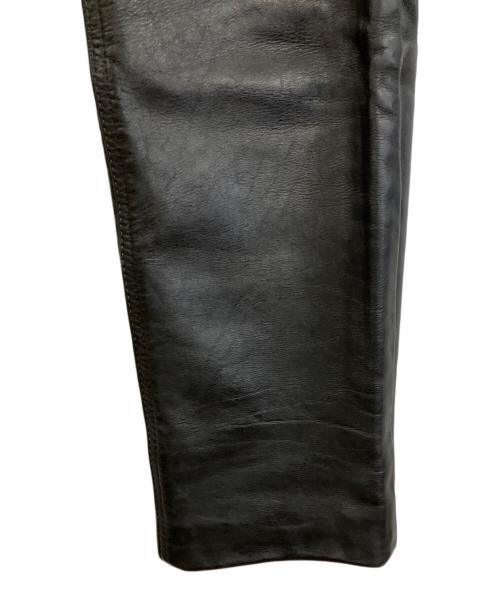 VANSON（バンソン）VANSON (バンソン) レザーパンツ ブラック サイズ:31の古着・服飾アイテム