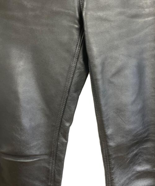 VANSON（バンソン）VANSON (バンソン) レザーパンツ ブラック サイズ:31の古着・服飾アイテム