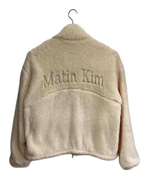 Matin Kim（マーティン キム）Matin Kim (マーティン キム) フリースジャケット ベージュ サイズ:FREEの古着・服飾アイテム
