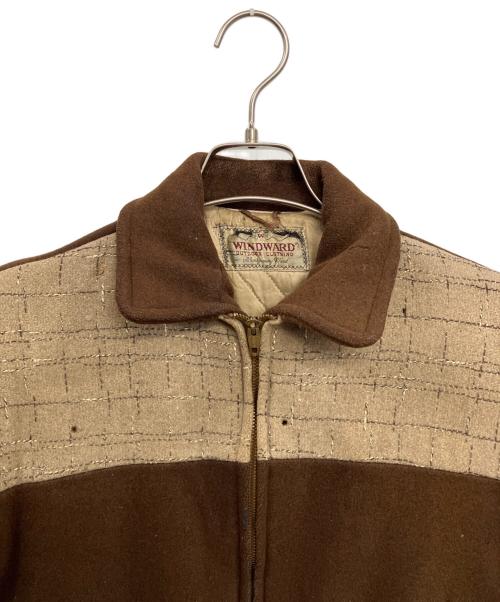 WINDWARD（ウィンドワード）WINDWARD (ウィンドワード) スポーツジャケット ブラウン サイズ:表記なしの古着・服飾アイテム