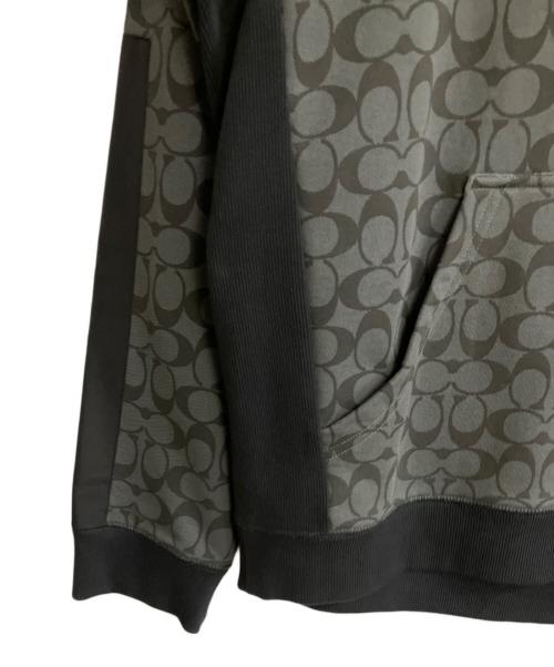 COACH（コーチ）COACH (コーチ) プルオーバーパーカー グレー サイズ:Lの古着・服飾アイテム