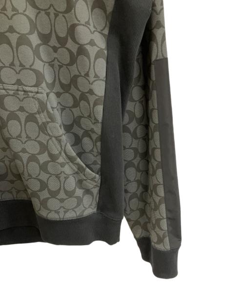 COACH（コーチ）COACH (コーチ) プルオーバーパーカー グレー サイズ:Lの古着・服飾アイテム
