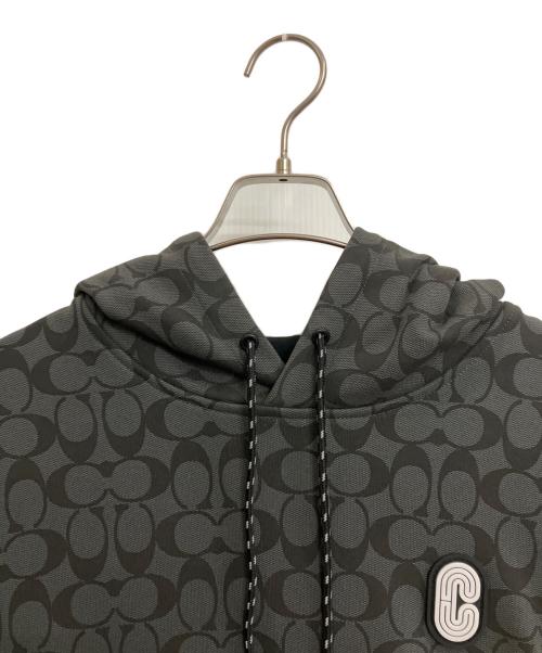 COACH（コーチ）COACH (コーチ) プルオーバーパーカー グレー サイズ:Lの古着・服飾アイテム