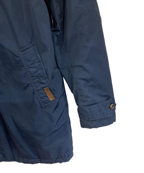 POLO RALPH LAUREN（ポロ・ラルフローレン）POLO RALPH LAUREN (ポロ・ラルフローレン) ステンカラーコート ネイビー サイズ:XSの古着・服飾アイテム