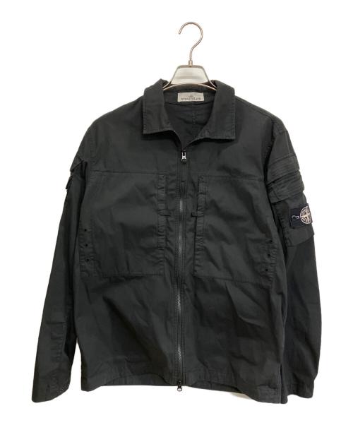 STONE ISLAND（ストーンアイランド）STONE ISLAND (ストーンアイランド) ジャケット ブラック サイズ:Lの古着・服飾アイテム