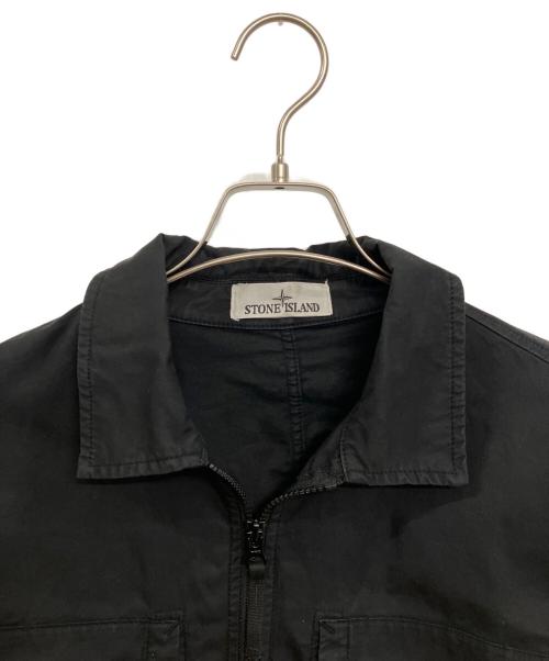 STONE ISLAND（ストーンアイランド）STONE ISLAND (ストーンアイランド) ジャケット ブラック サイズ:Lの古着・服飾アイテム