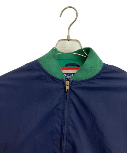 RALPH LAUREN（ラルフローレン）RALPH LAUREN (ラルフローレン) ボンバージャケット ネイビー サイズ:Mの古着・服飾アイテム
