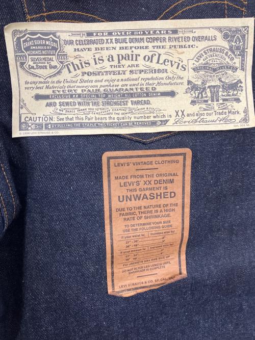 LEVI'S（リーバイス）LEVI'S (リーバイス) デニムパンツ インディゴ サイズ:W32 L36 未使用品の古着・服飾アイテム