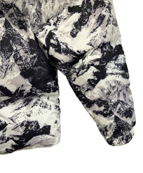 THE NORTH FACE（ザ ノース フェイス）THE NORTH FACE (ザ ノース フェイス) ダウンジャケット ホワイト×ブラック サイズ:Lの古着・服飾アイテム