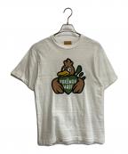 HUMAN MADEヒューマンメイド）の古着「半袖Tシャツ」｜ホワイト