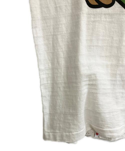 HUMAN MADE（ヒューマンメイド）HUMAN MADE (ヒューマンメイド) 半袖Tシャツ ホワイト サイズ:Sの古着・服飾アイテム