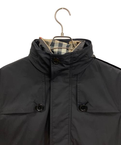 BURBERRY LONDON（バーバリーロンドン）BURBERRY LONDON (バーバリーロンドン) ダウンライナー付コート ブラック サイズ:Sの古着・服飾アイテム