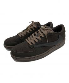 NIKE×Travis Scott（ナイキ×トラヴィススコット）の古着「ローカットスニーカー」｜ブラウン