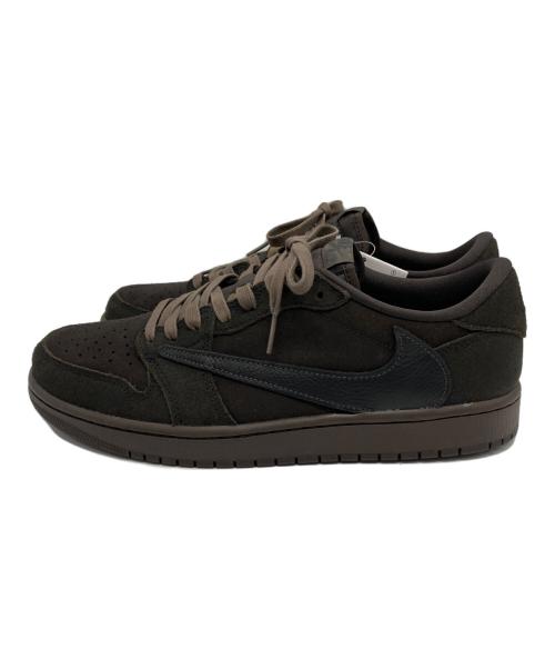 NIKE（ナイキ）NIKE (ナイキ) Travis Scott (トラヴィススコット) ローカットスニーカー ブラウン サイズ:28 未使用品の古着・服飾アイテム
