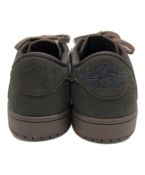 NIKE（ナイキ）NIKE (ナイキ) Travis Scott (トラヴィススコット) ローカットスニーカー ブラウン サイズ:28 未使用品の古着・服飾アイテム