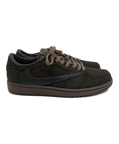 NIKE（ナイキ）NIKE (ナイキ) Travis Scott (トラヴィススコット) ローカットスニーカー ブラウン サイズ:28 未使用品の古着・服飾アイテム
