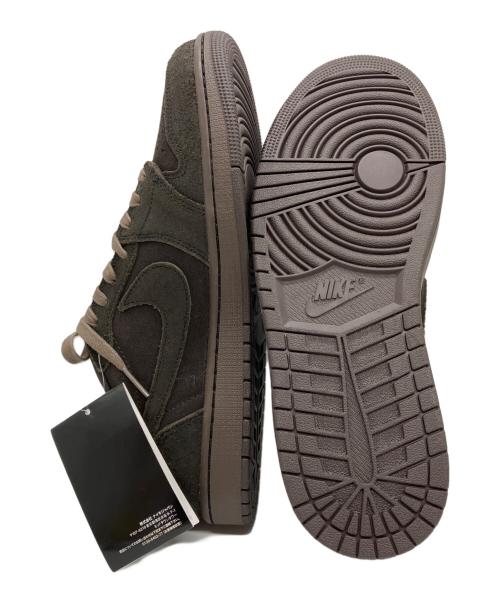 NIKE（ナイキ）NIKE (ナイキ) Travis Scott (トラヴィススコット) ローカットスニーカー ブラウン サイズ:28 未使用品の古着・服飾アイテム