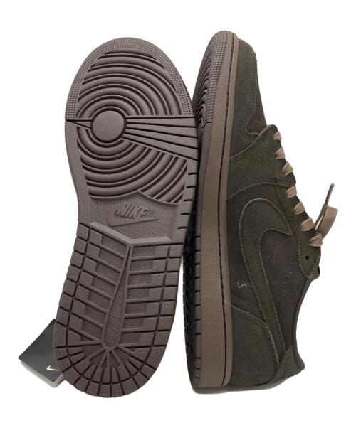 NIKE（ナイキ）NIKE (ナイキ) Travis Scott (トラヴィススコット) ローカットスニーカー ブラウン サイズ:28 未使用品の古着・服飾アイテム