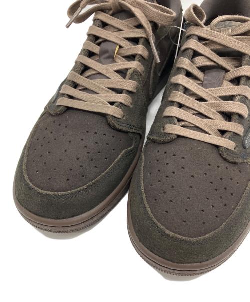 NIKE（ナイキ）NIKE (ナイキ) Travis Scott (トラヴィススコット) ローカットスニーカー ブラウン サイズ:28 未使用品の古着・服飾アイテム