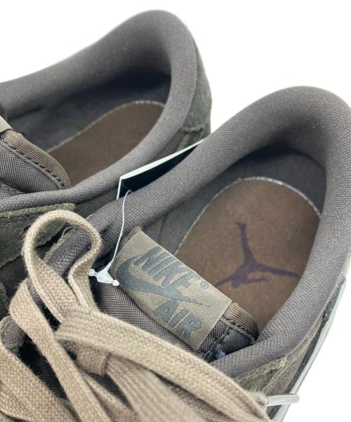 NIKE（ナイキ）NIKE (ナイキ) Travis Scott (トラヴィススコット) ローカットスニーカー ブラウン サイズ:28 未使用品の古着・服飾アイテム