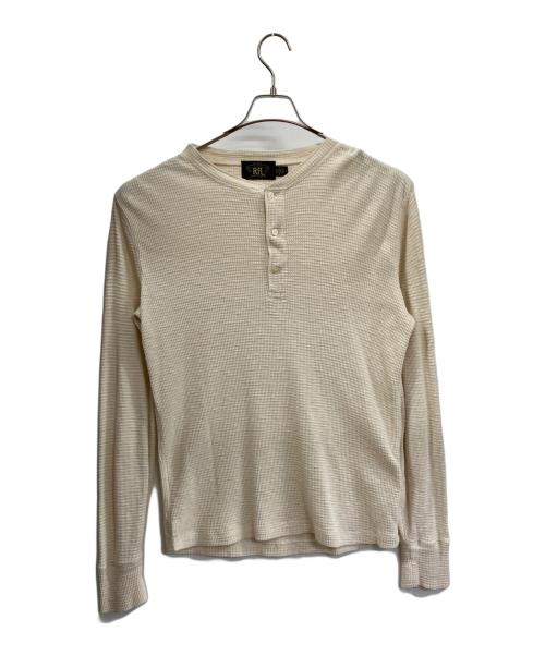 RRL（ダブルアールエル）RRL (ダブルアールエル) 長袖カットソー ベージュ サイズ:Mの古着・服飾アイテム