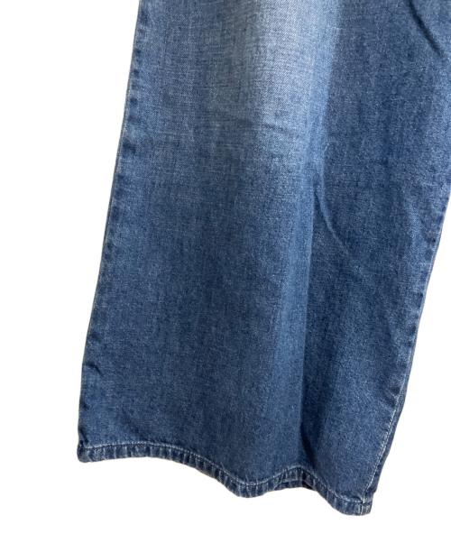 LOEWE（ロエベ）LOEWE (ロエベ) Paula's Ibiza (パウラズ イビザ) Cropped Trousers in Denim インディゴ サイズ:Sの古着・服飾アイテム